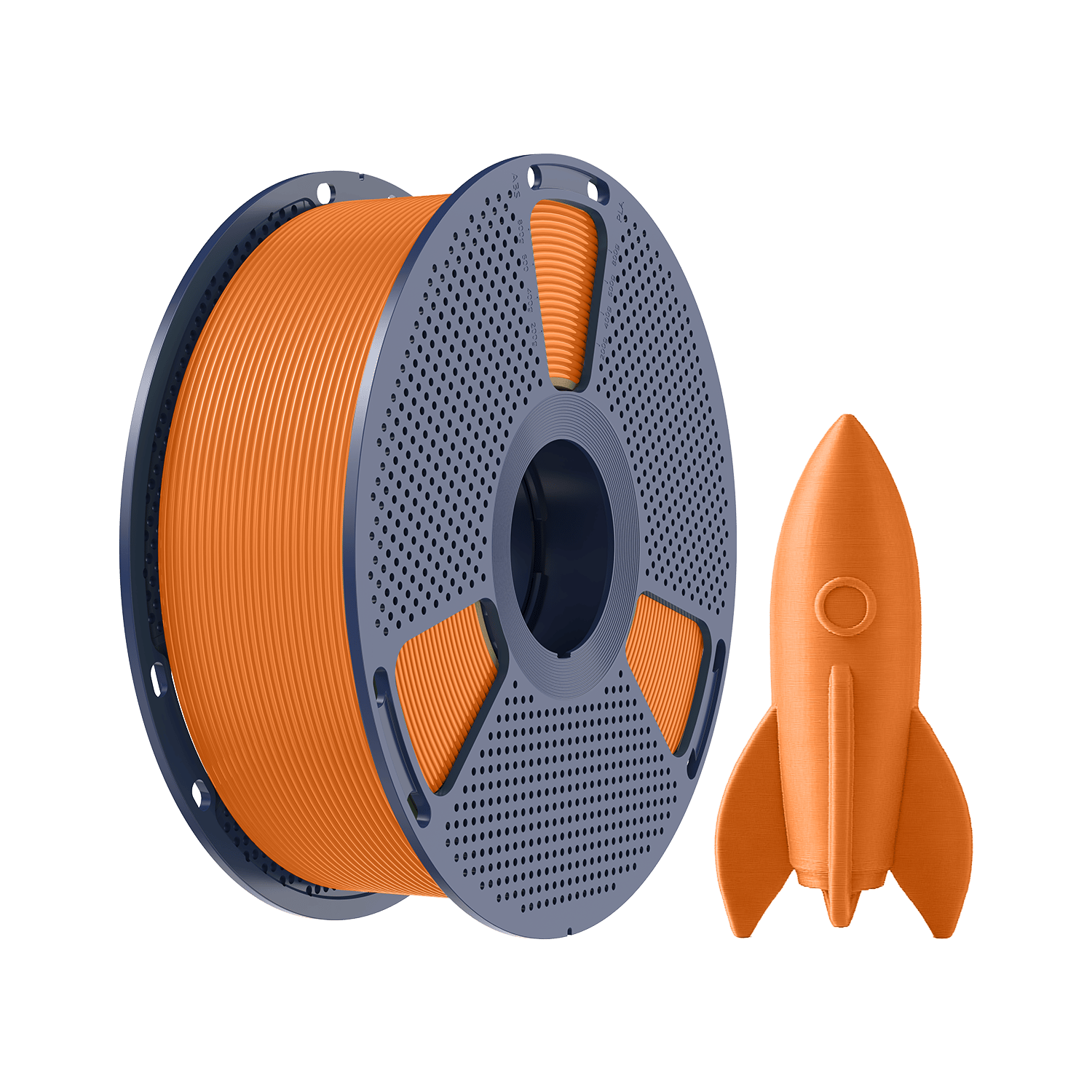 Sunlu Yüksek Hızlı PLA Filament Güneş Turuncusu – 1kg 1.75mm