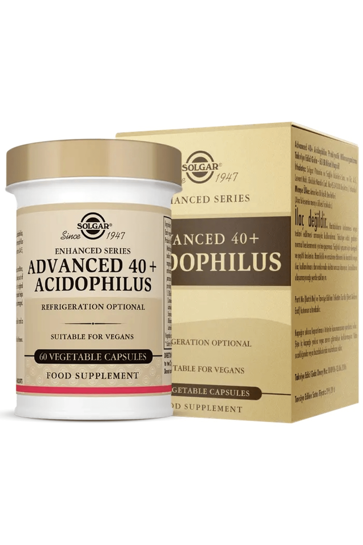 Advanced Acidophillus 40+ 60 Vegetable Capsüles