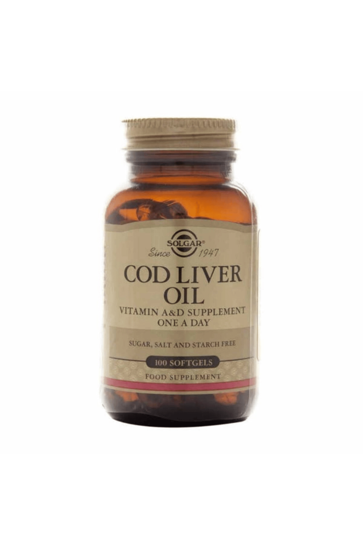 Cod Liver Oil 100 Kapsül