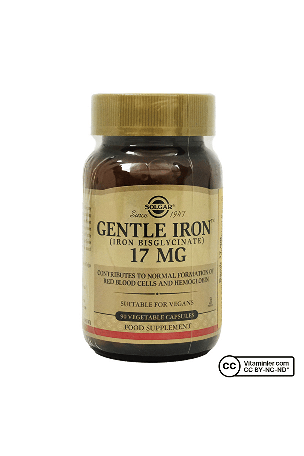 Gentle Iron 17 Mg 90 Kapsül