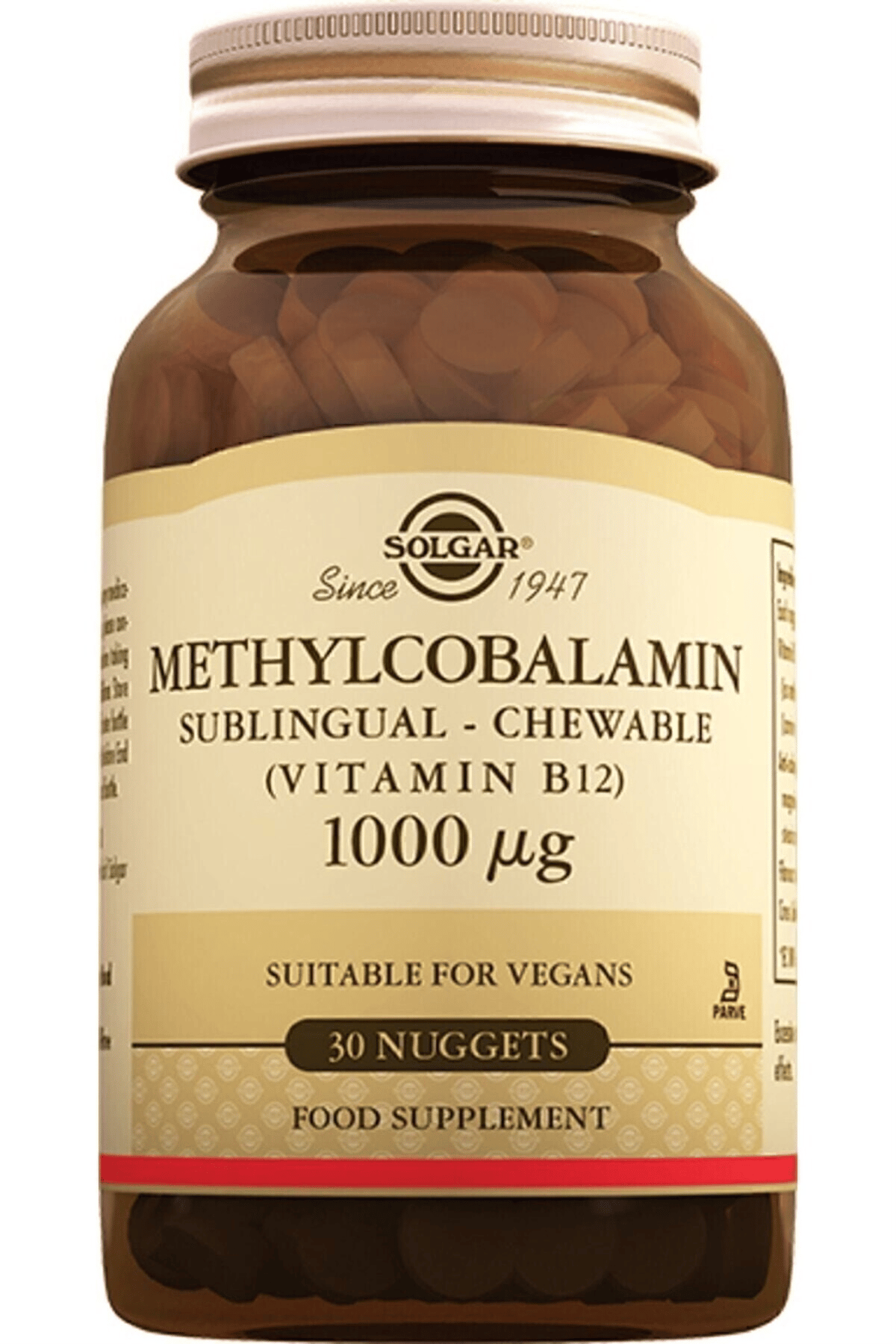 Methylcobalamin B12 1000 mcg 30 Dilaltı Tableti