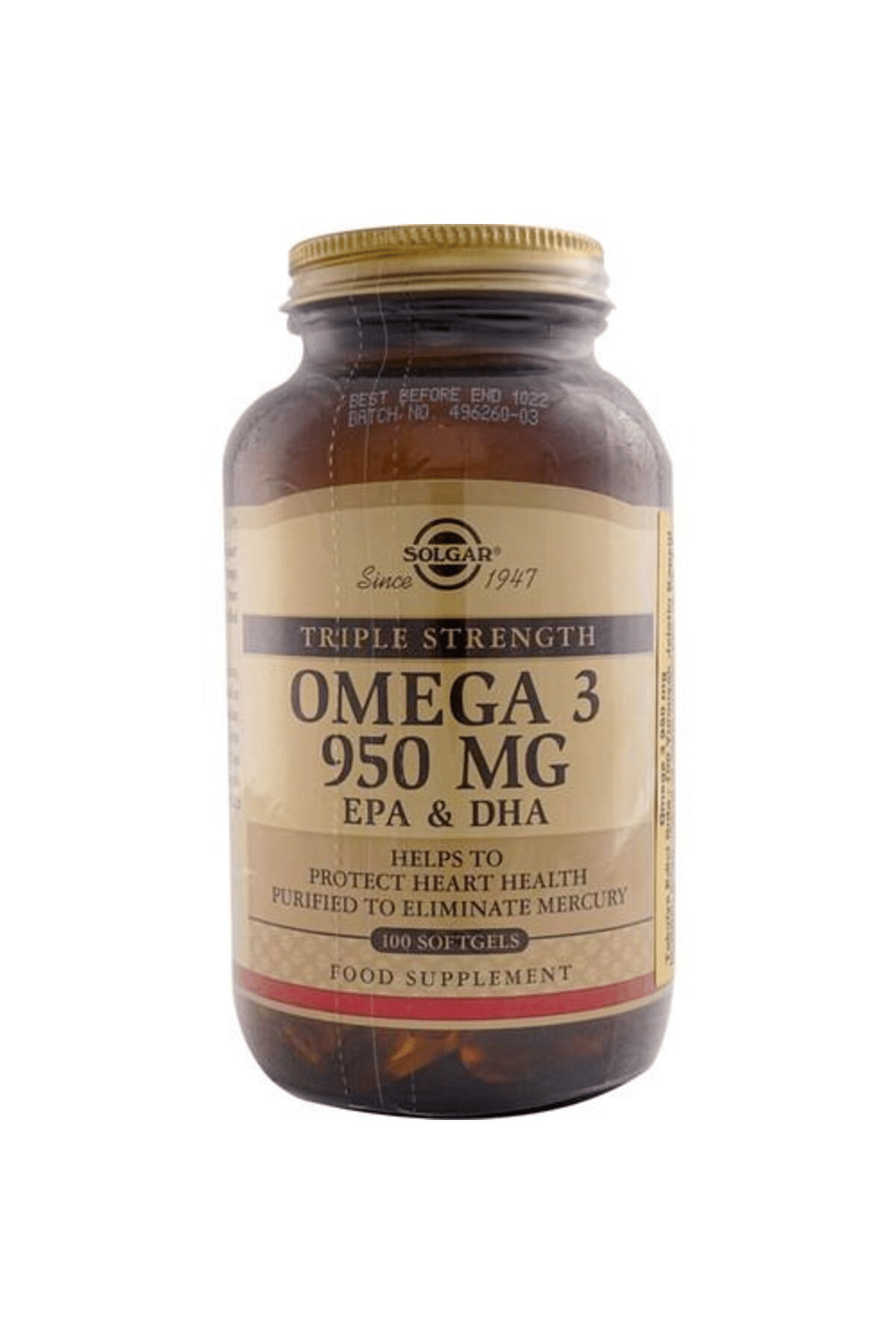 Omega-3 950 Mg 100 Kapsül