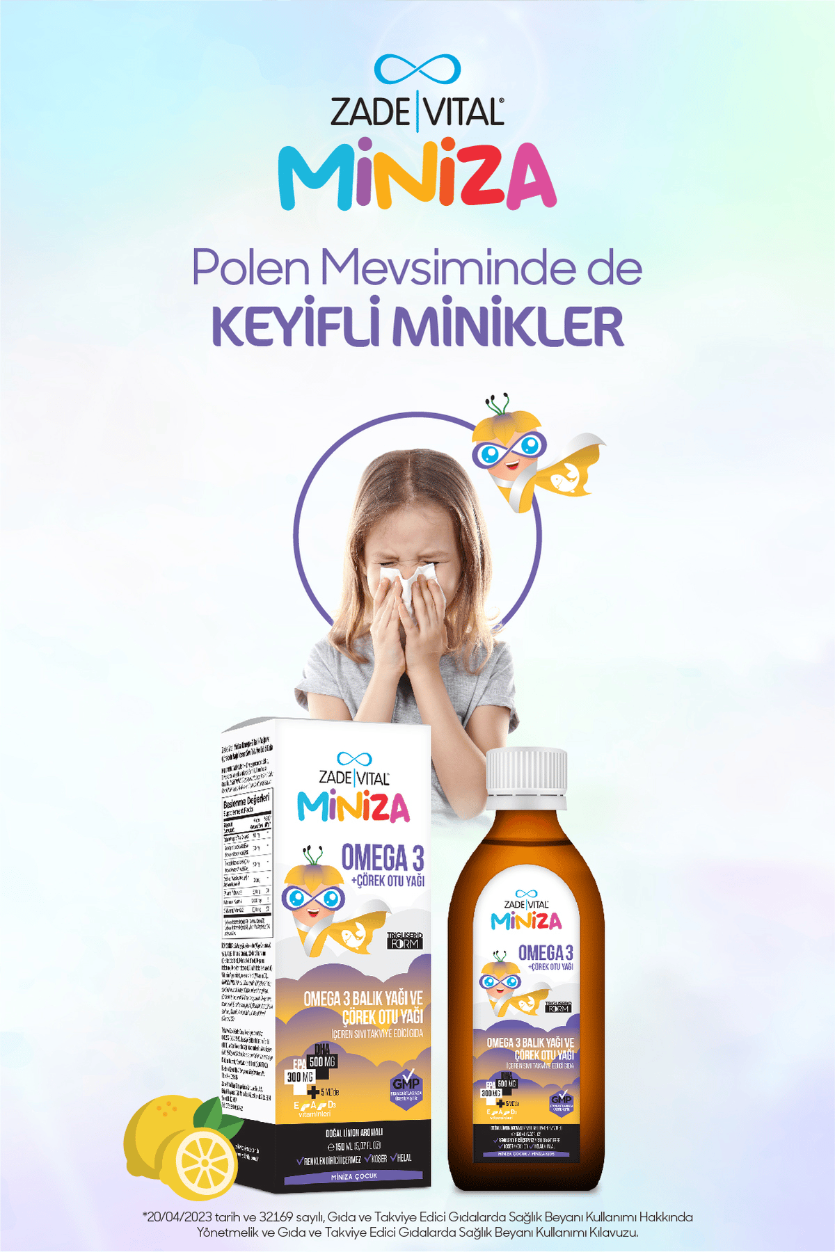 Omega + Çörek Otu Yağı 150 ml