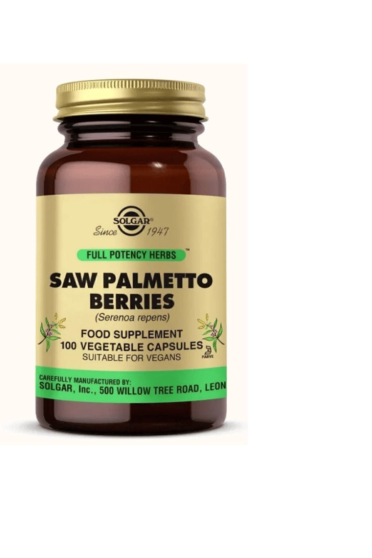 Saw Palmetto Berries 100 Kapsül