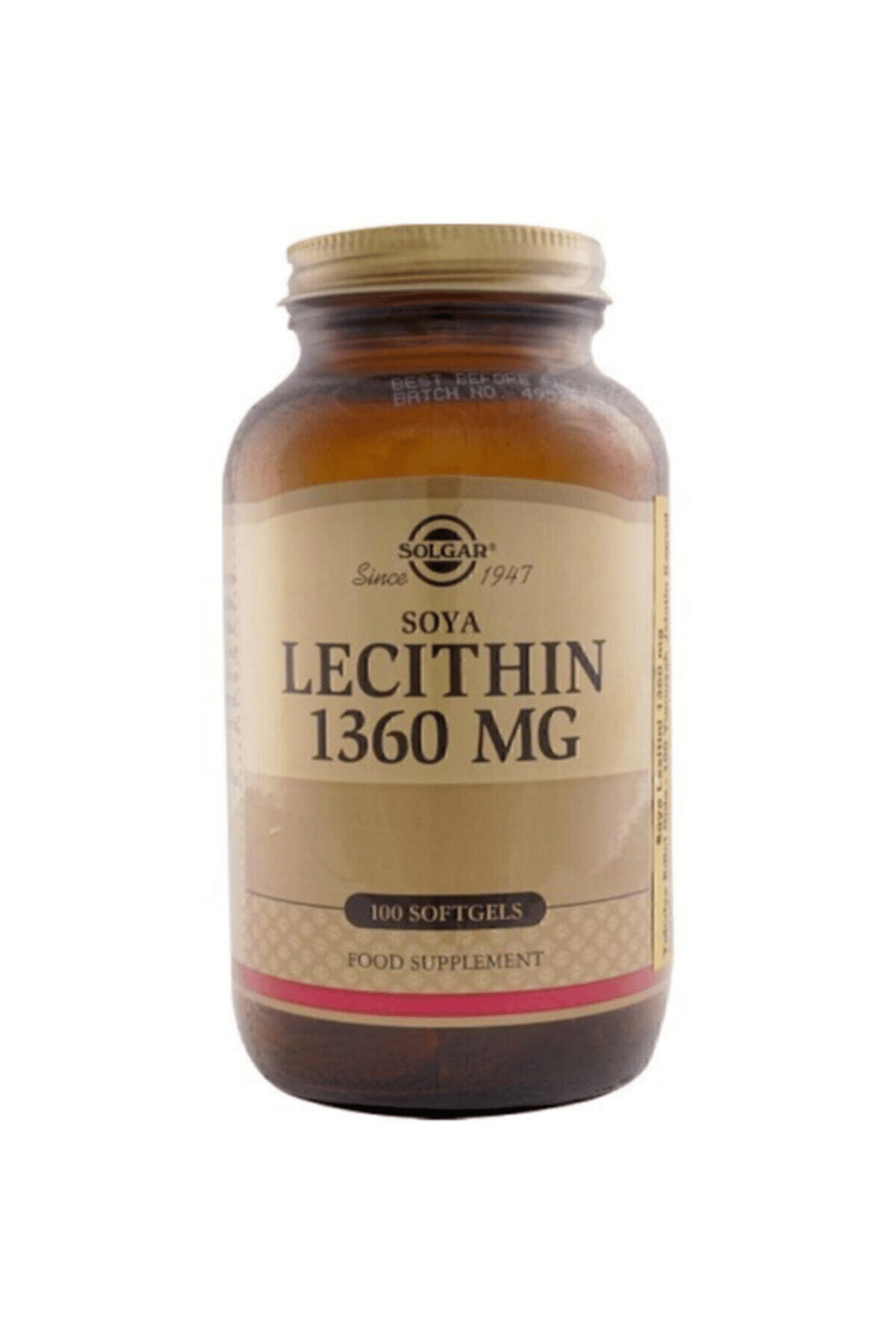 Soya Lecithin 1360 mg 100 Kapsül