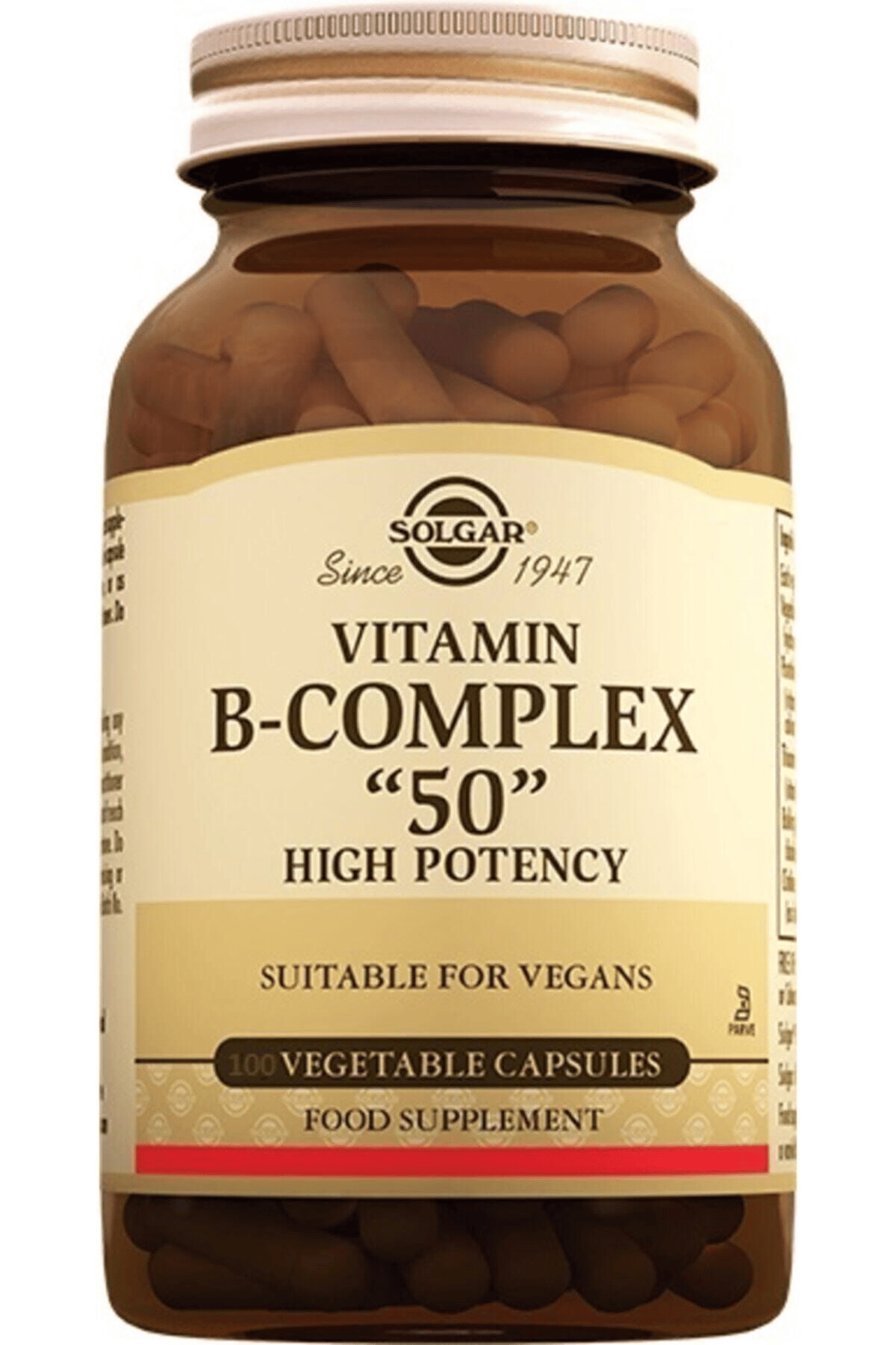 Vitamin B Complex 100 Kapsül (Vitamin B Kompleks)