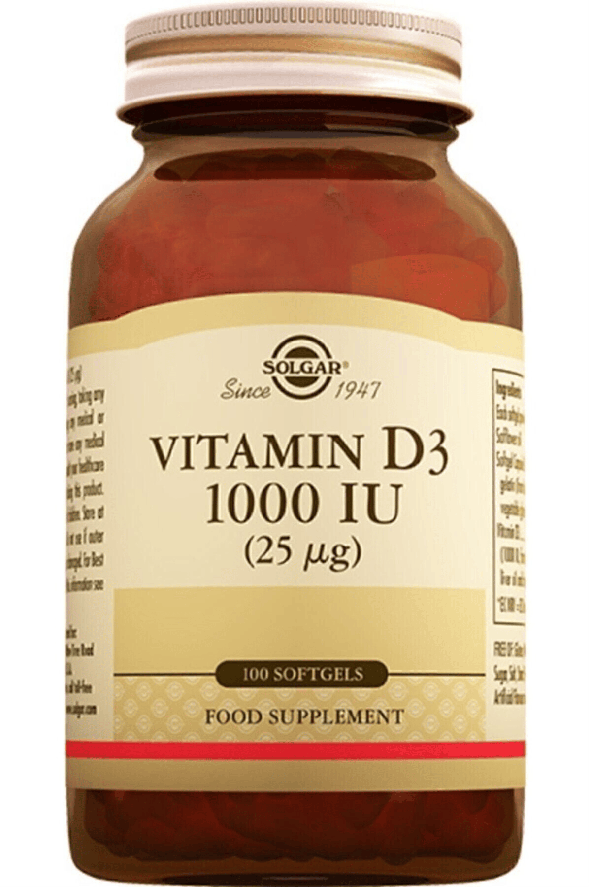 Vitamin D3 1000ıu 100 Kapsül
