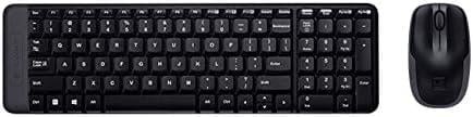 LOGITECH MK220 Q TR KABLOSUZ KLAVYE MOUSE SET SİYAH 920-003163