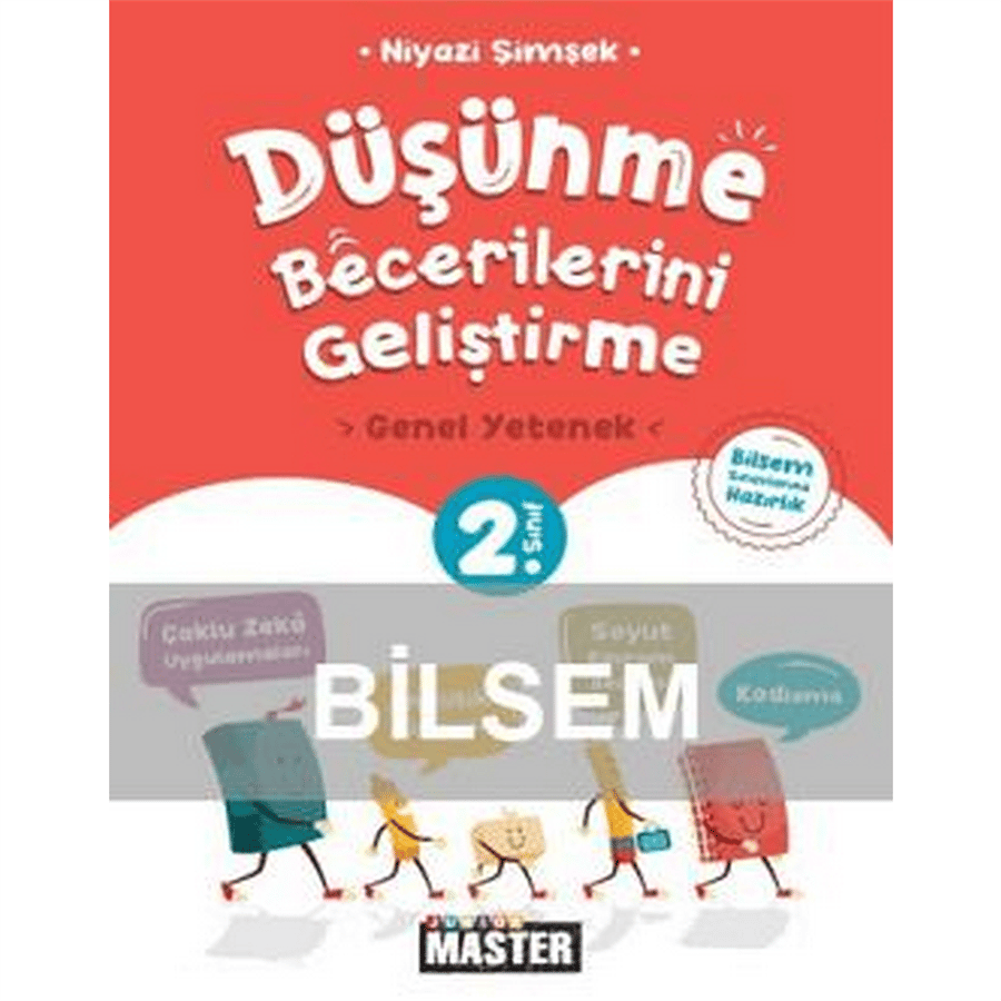2. Sınıf Junior Master Düşünme Becerilerini Geliştirme Genel Yetenek ( Bilsem Sınavlarına Hazırlık )