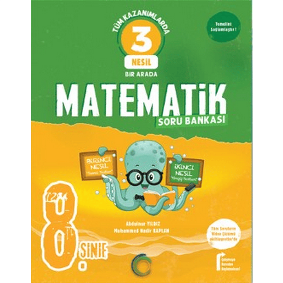 8. Sınıf 3 Nesil Matematik Soru Bankası