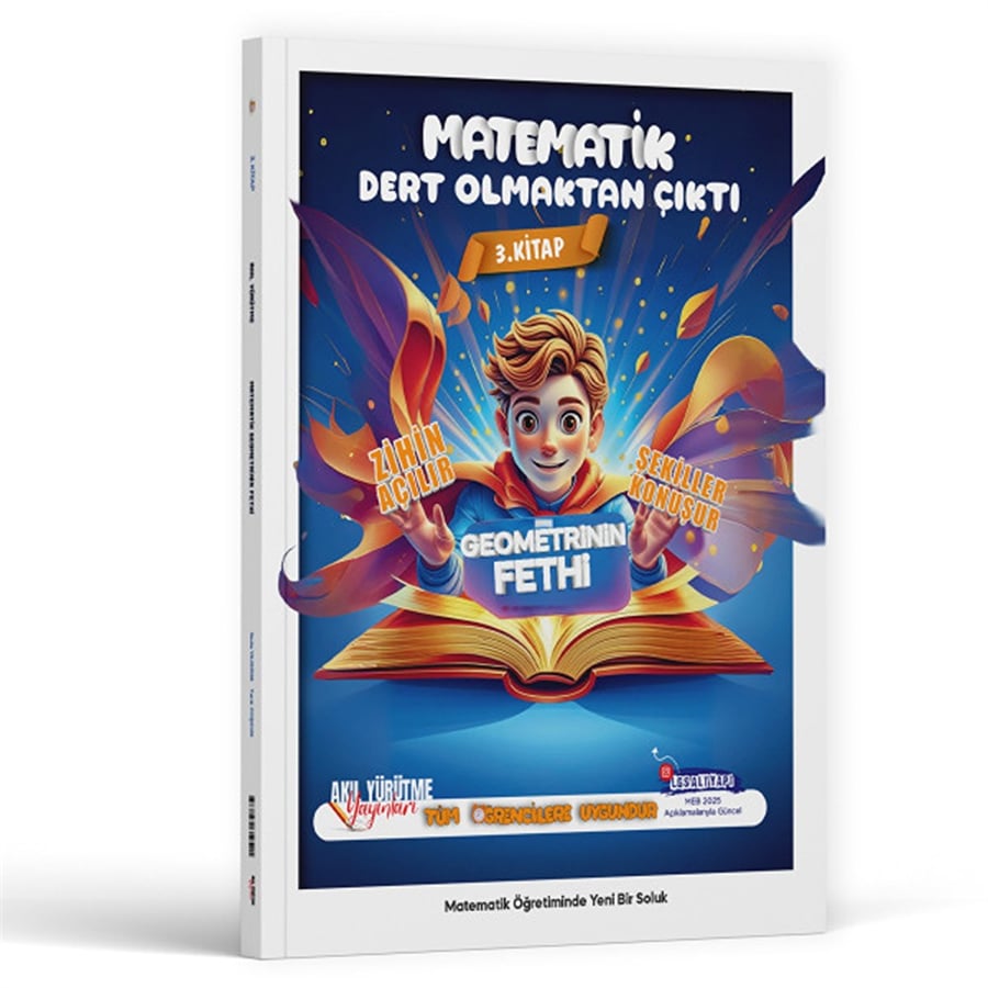 Akıl Yürütme Yayınları 5. 6. 7. 8. Sınıf Matematik Tüm Öğrencilere Uygun İşlem Hızımı Geliştiriyorum 3. Kitap (Geometrinin Fethi)