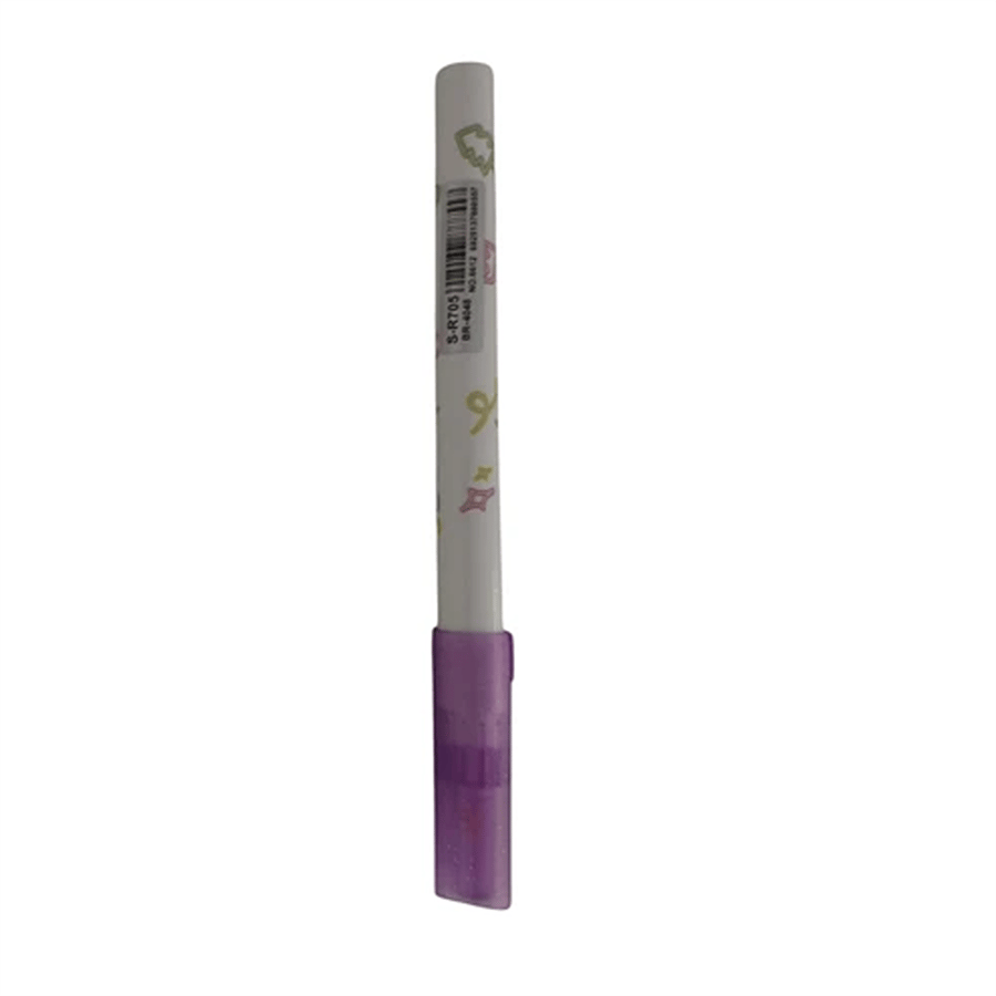 Brons Metalik Işıltılı Marker Kalem Mor BR-4048
