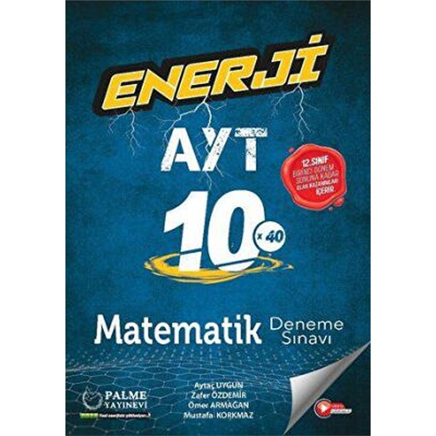 Enerji Yks 1.Dönem Ayt  Matematik 10 X 40 Deneme Sınavı 