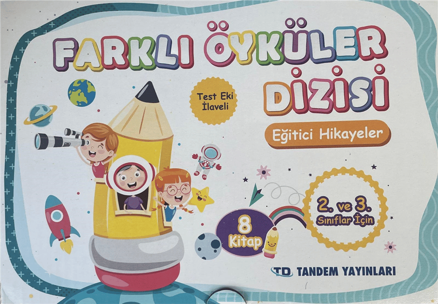 Farklı Öyküler Dizisi 8 Kitap Kutulu Set