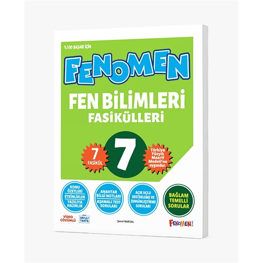 Fenomen Yayıncılık 7. Sınıf Fen Bilimleri Fasikülleri (Toplam 6 Fasikül) (2026-2027 Güncel Baskı)