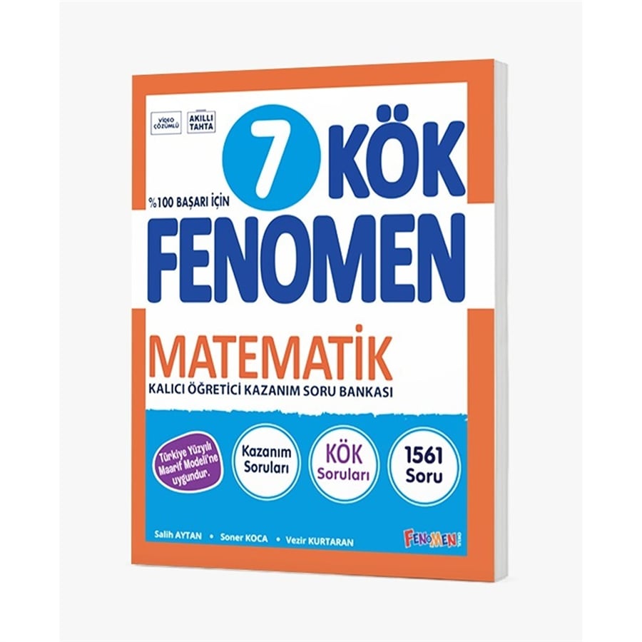 Fenomen Yayınları 7. Sınıf KÖK Matematik Soru Bankası (2026-2027 Güncel Baskı)