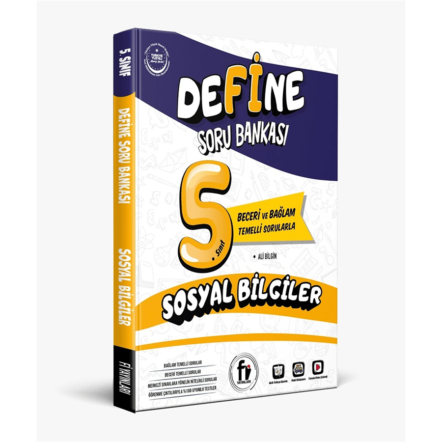 Fi Yayınları 5. Sınıf Define Sosyal Bilgiler Soru Bankası