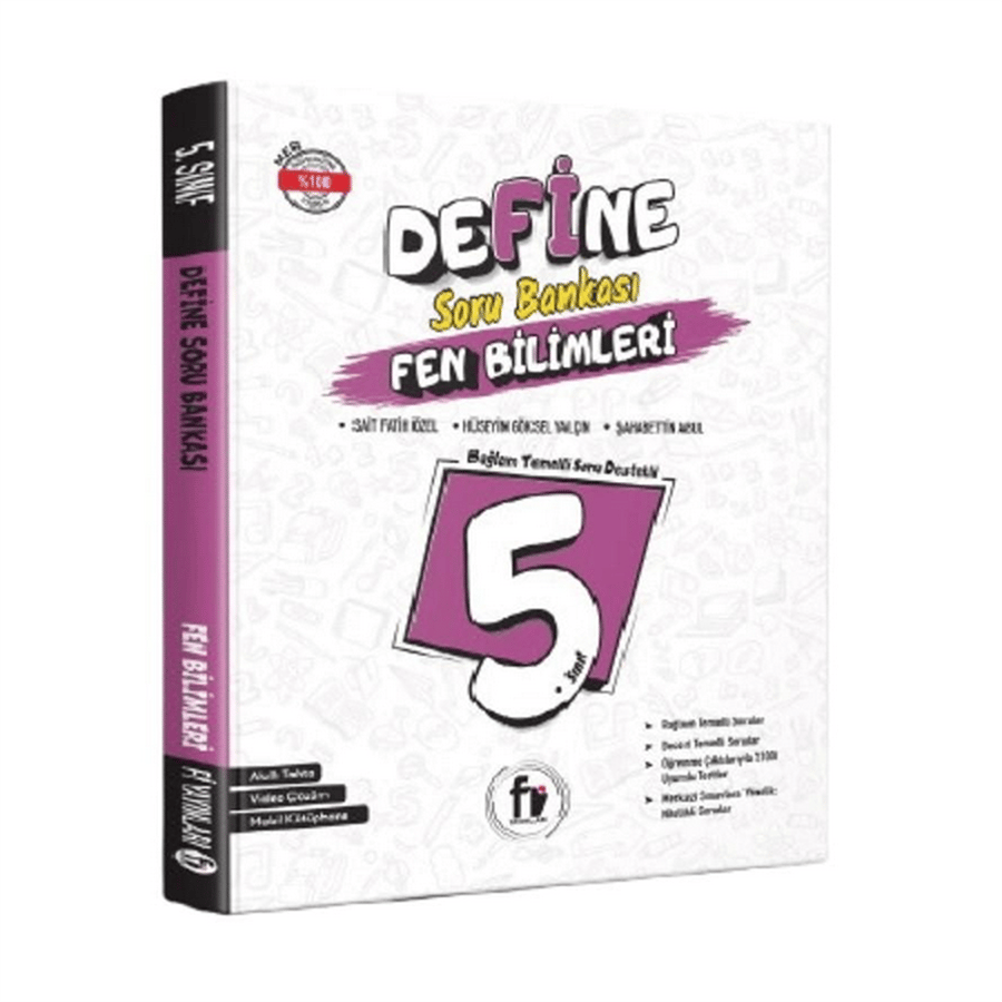 Fi Yayınları 5.SINIF DEFİNE FEN BİLİMLERİ SORU BANKASI