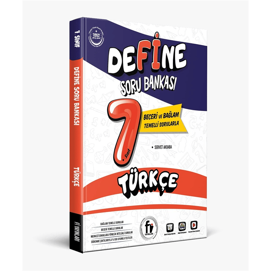 Fi Yayınları 7. Sınıf Türkçe Define Konu Anlatımlı Fasiküller