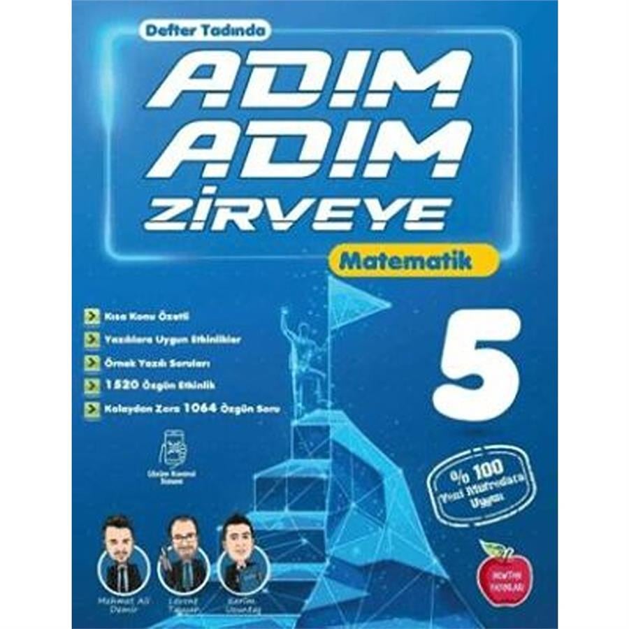 Newton Yayınları 5. Sınıf Matematik Adım Adım Zirveye