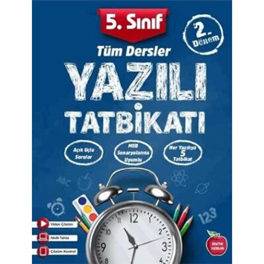 Newton Yayınları 5. Sınıf Yazılı Tatbikatı 2. Dönem Tüm Dersler