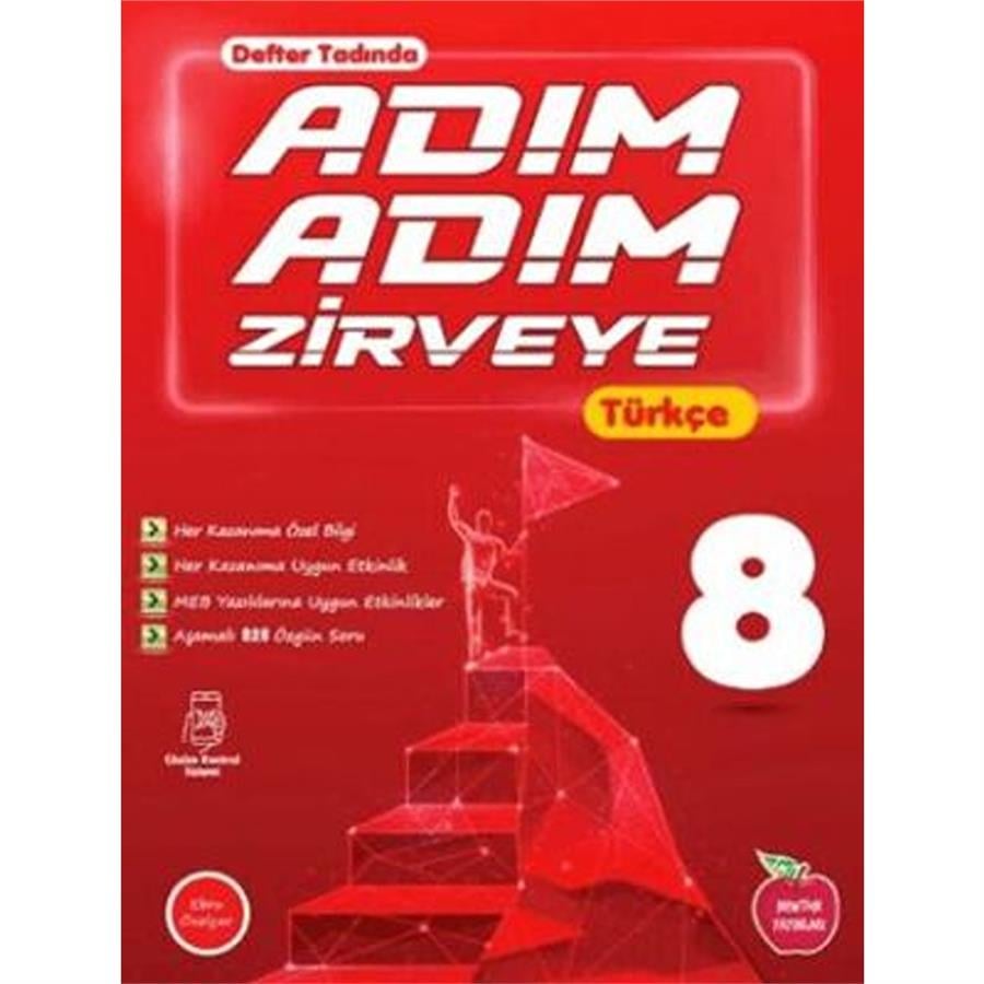 Newton Yayınları 8. Sınıf Türkçe Adım Adım Zirveye Soru Bankası