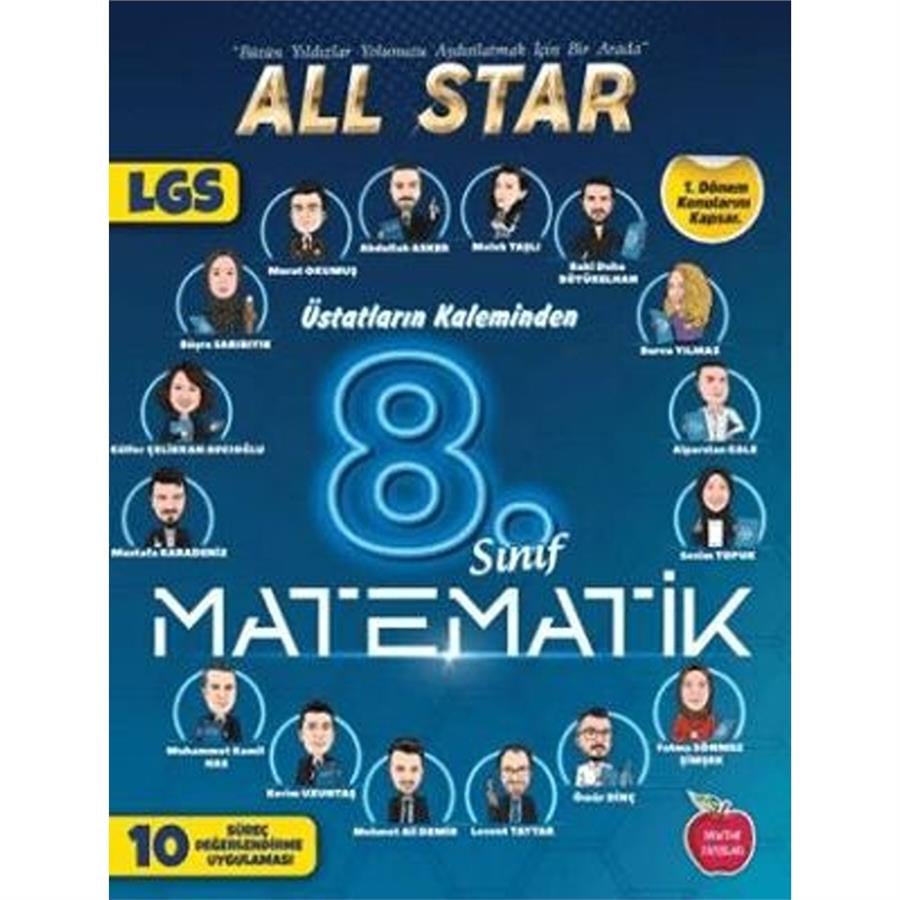 Newton Yayınları 8. Sınıf Matematik 1.Dönem 10 Süreç Değerlendirme Denemesi Üstatların Kaleminden