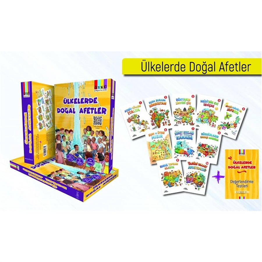 Öykü Yayıncılık - Ülkelerde Doğal Afetler