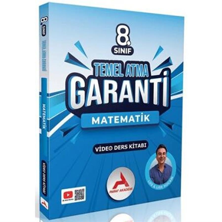 Paraf Akademi 8. Sınıf LGS 10 Günde Temel Atma Garanti Matematik Video Ders Kitabı