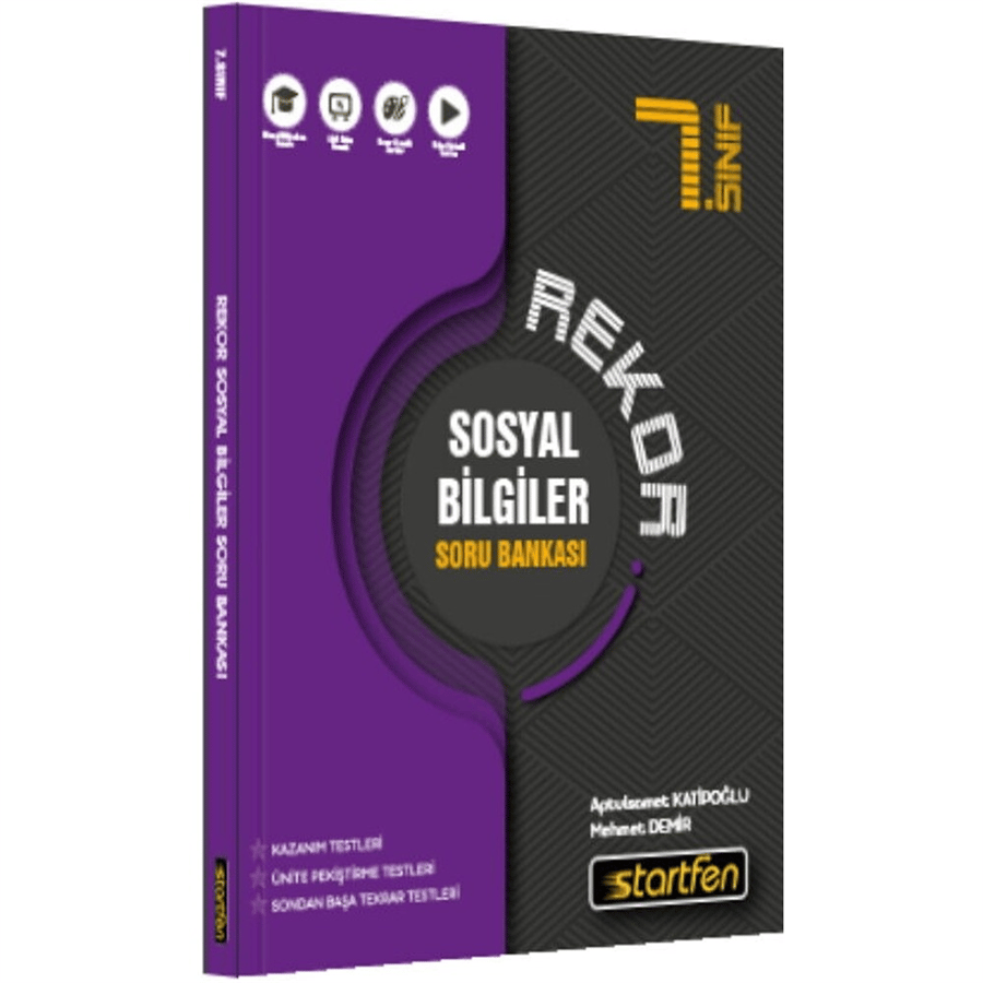 Startfen Yayınları 7. Sınıf Sosyal Bilgiler Rekor Soru Bankası (2026-2027 Güncel Baskı)