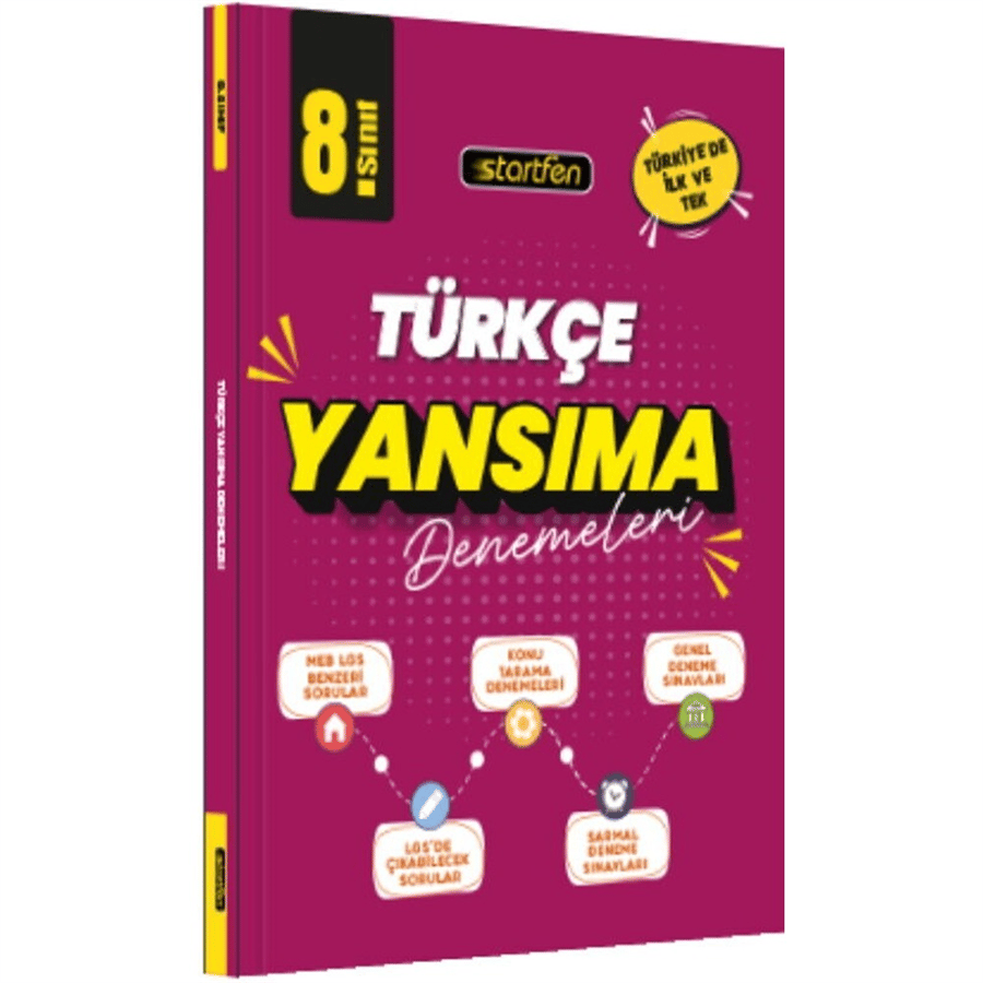 Startfen Yayınları 8. Sınıf Türkçe Yansıma Denemeler (2026-2027 Güncel Baskı)