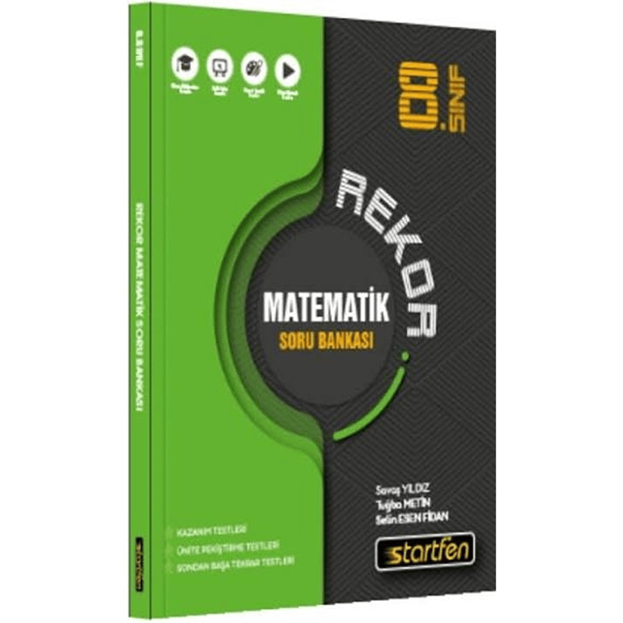 Startfen Yayınları 8. Sınıf Matematik Rekor Soru Bankası (2026-2027 Güncel Baskı)