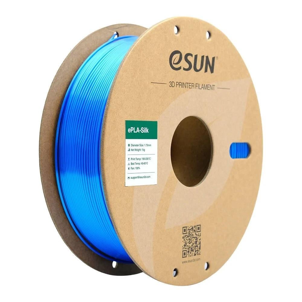 Esun PLA-SILK Filament 1.75 mm 1 Kg - Mavi