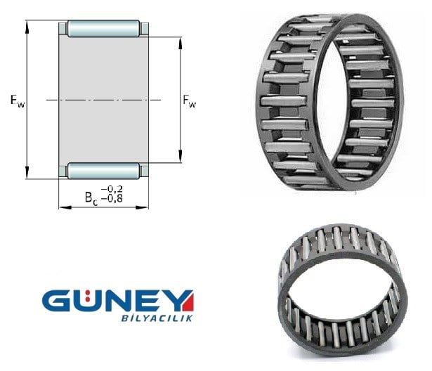 12X15X17 İĞNELİ RULMAN