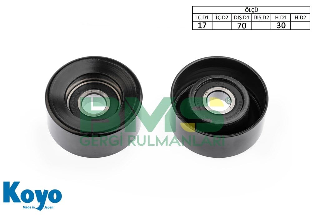 31170 - RNA - A04 17X70X30 DEMİR
( IRON )