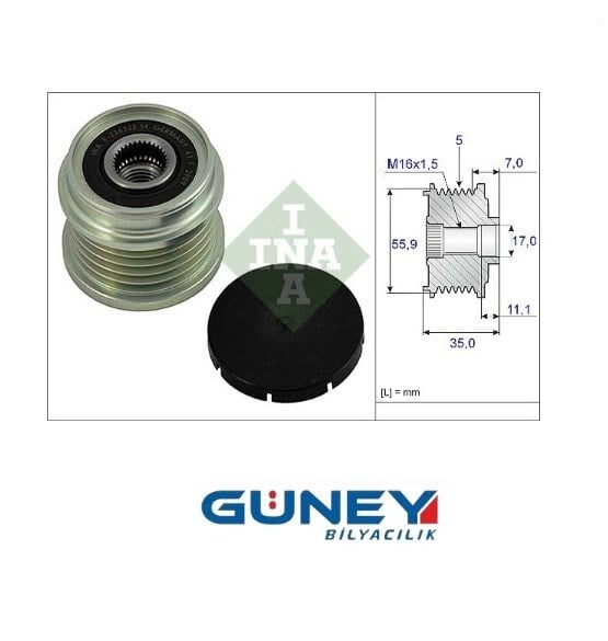 535000810 (RVL 55487)  F-226322.11 GTS OAP7076  SNR GA754.06 SKF VKM03113
