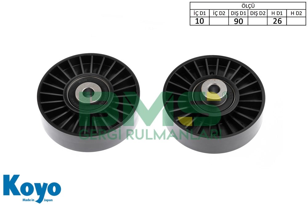 60812515 10X90X26 PLASTİK
( PLASTIC )