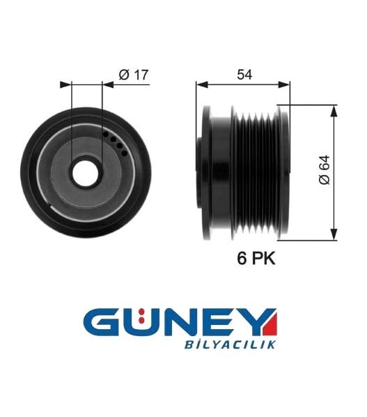 GATES OAP7083 LUK RULMAN 535019610 04861513AD SSD 28721 AKROS AP-080