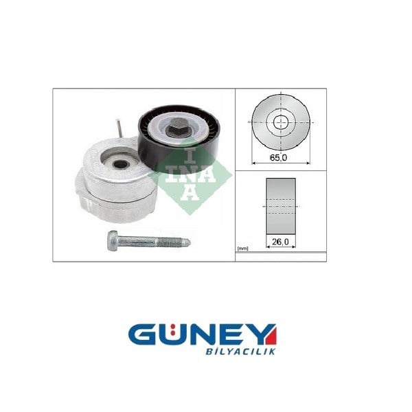 INA 534007010 (RVL 55899) SNR GA358.99 GTS T39014 APV1078 SNR GA358.99 V KAYIŞ GERGİ KÜTÜĞÜ (65*26