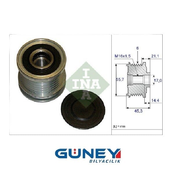 INA 535003610 (RVL 55755)  F-234739 GTS OAP7087  
SNR GA754.15