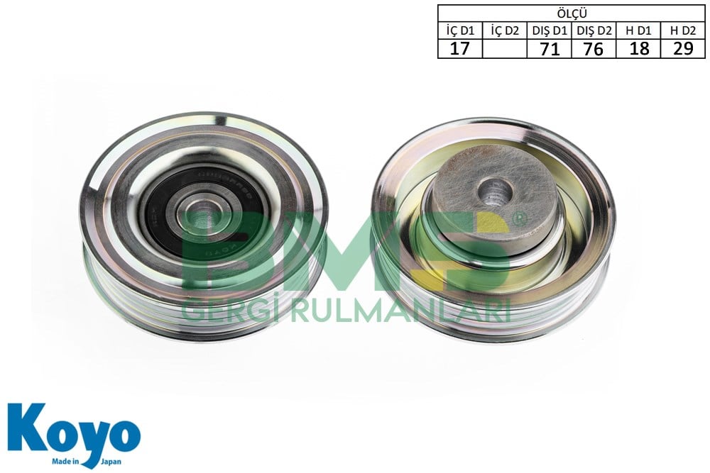 MN137552 10X71 / 76X18 / 29
4 PK DEMİR ( IRON )