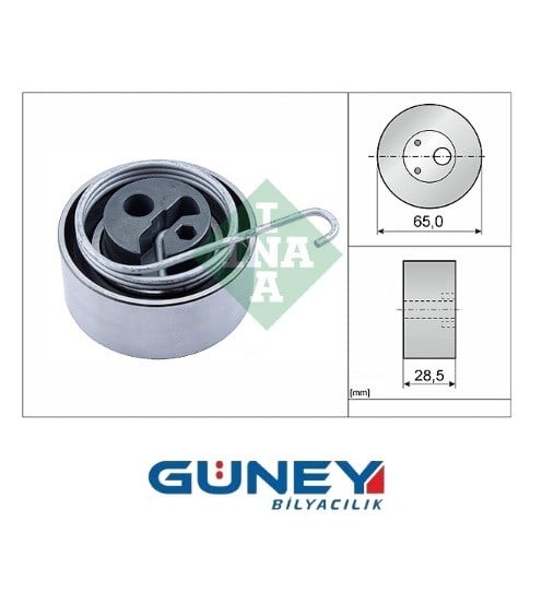 TRİGER GERGİ RULMANI (65*28,5) OPEL ASTRA G 03-05, H 04> CORSA 1.7 04-14, MOKKA>12, ZAFIRA 08-15,HON