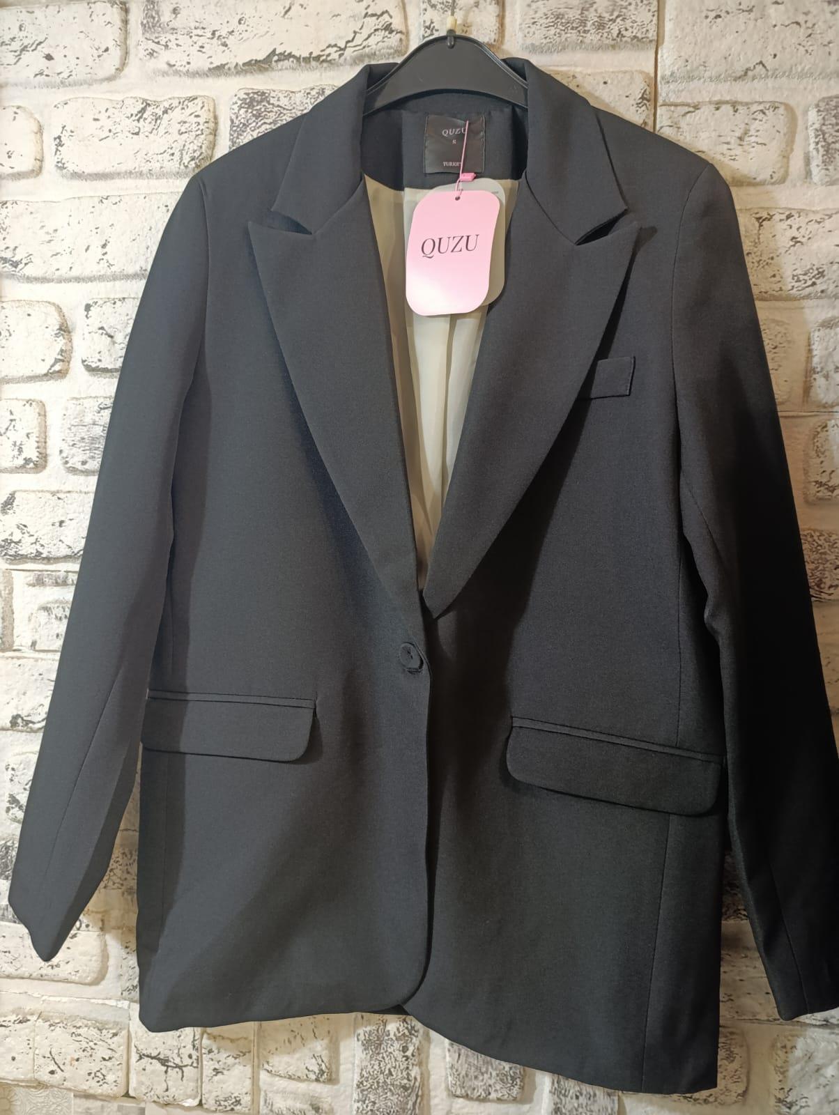 Kadın Siyah Blazer Ceket