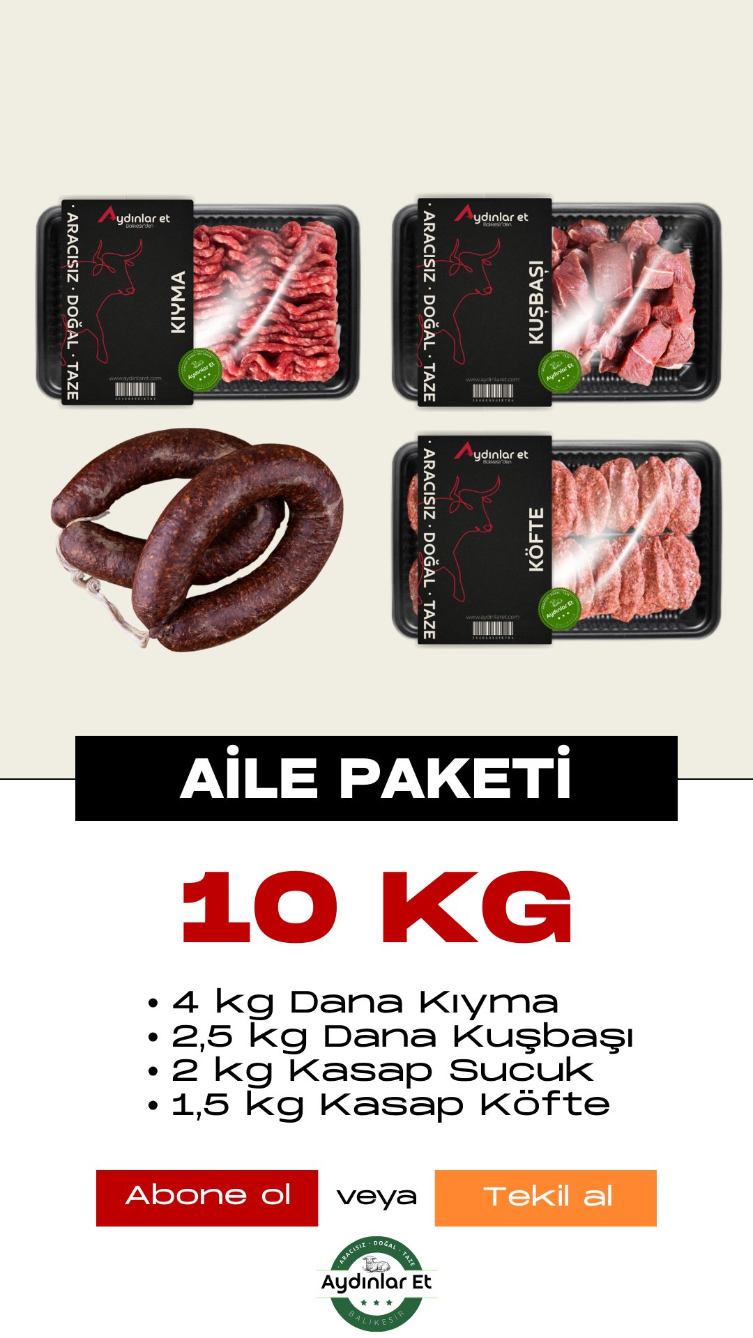 Aile Paket - 10 kg