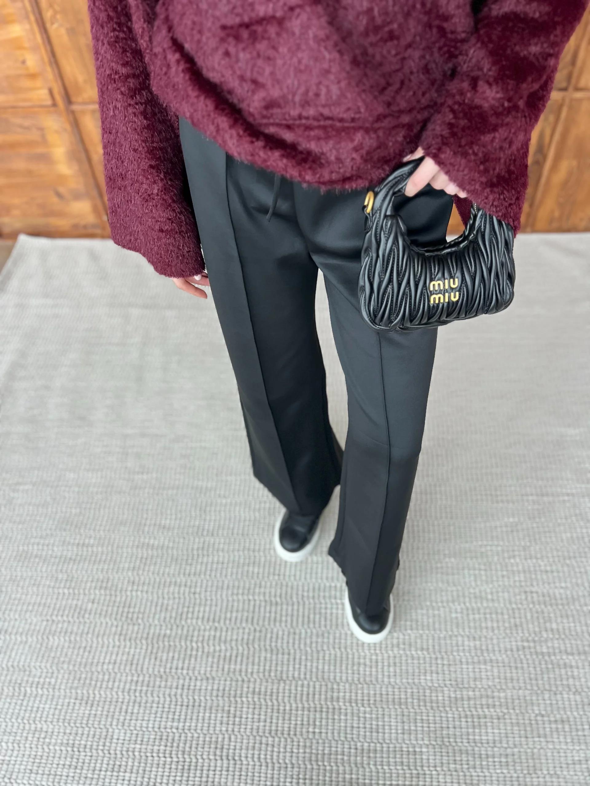 Çımalı Scuba Pantolon - Siyah