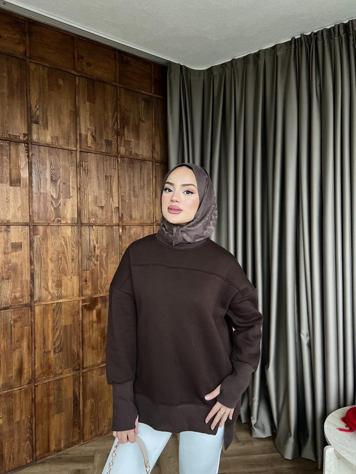 Dilvi Model Sweat - Acı Kahve