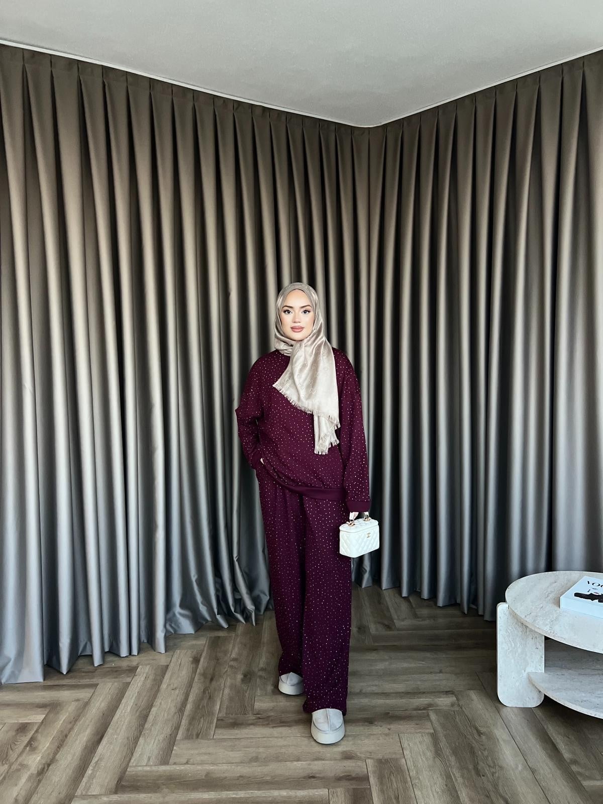 Erla Taş Detaylı Takım - Mürdüm · 6