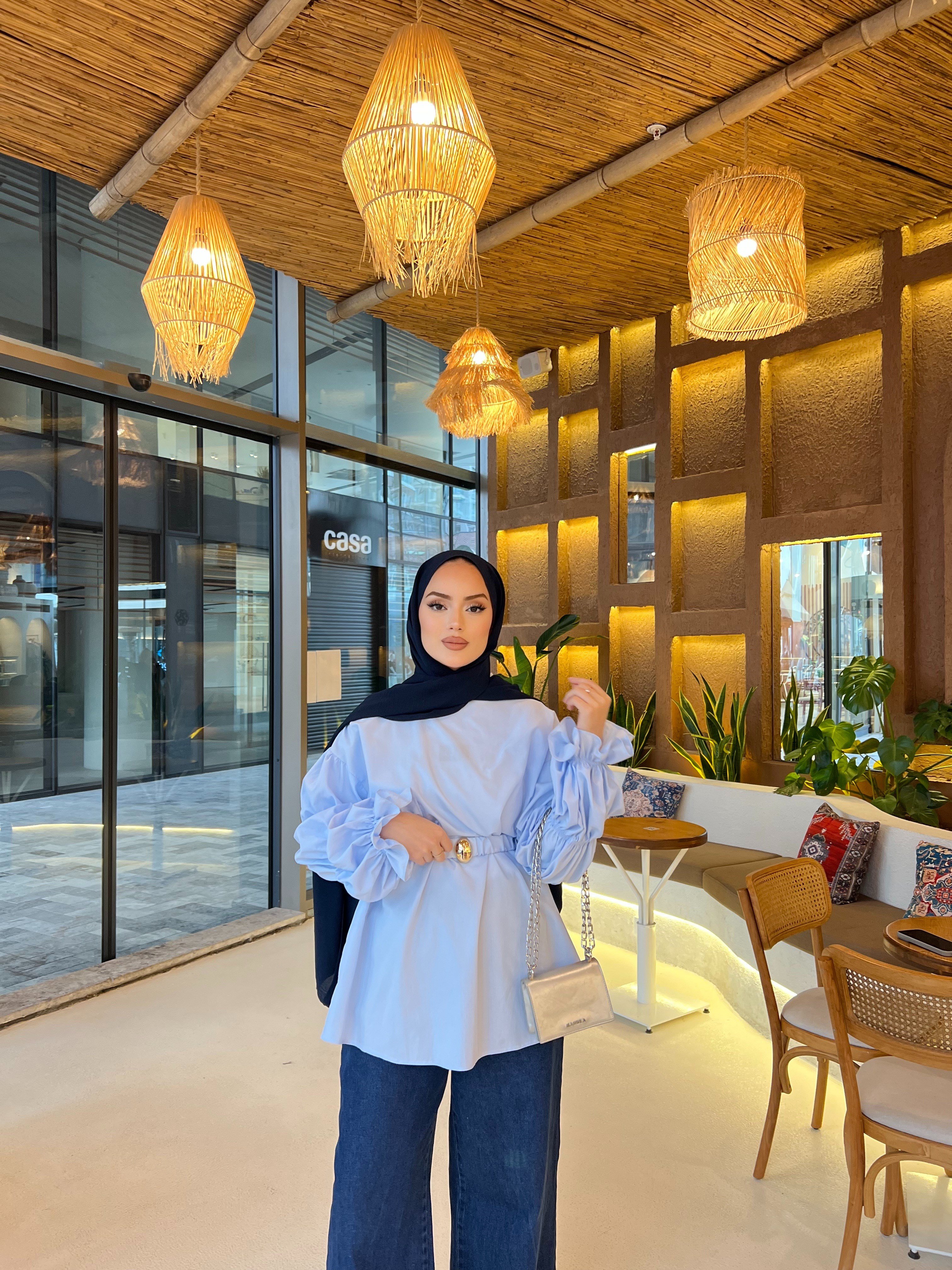 Es Balon Kol Gömlek - Bebemavi