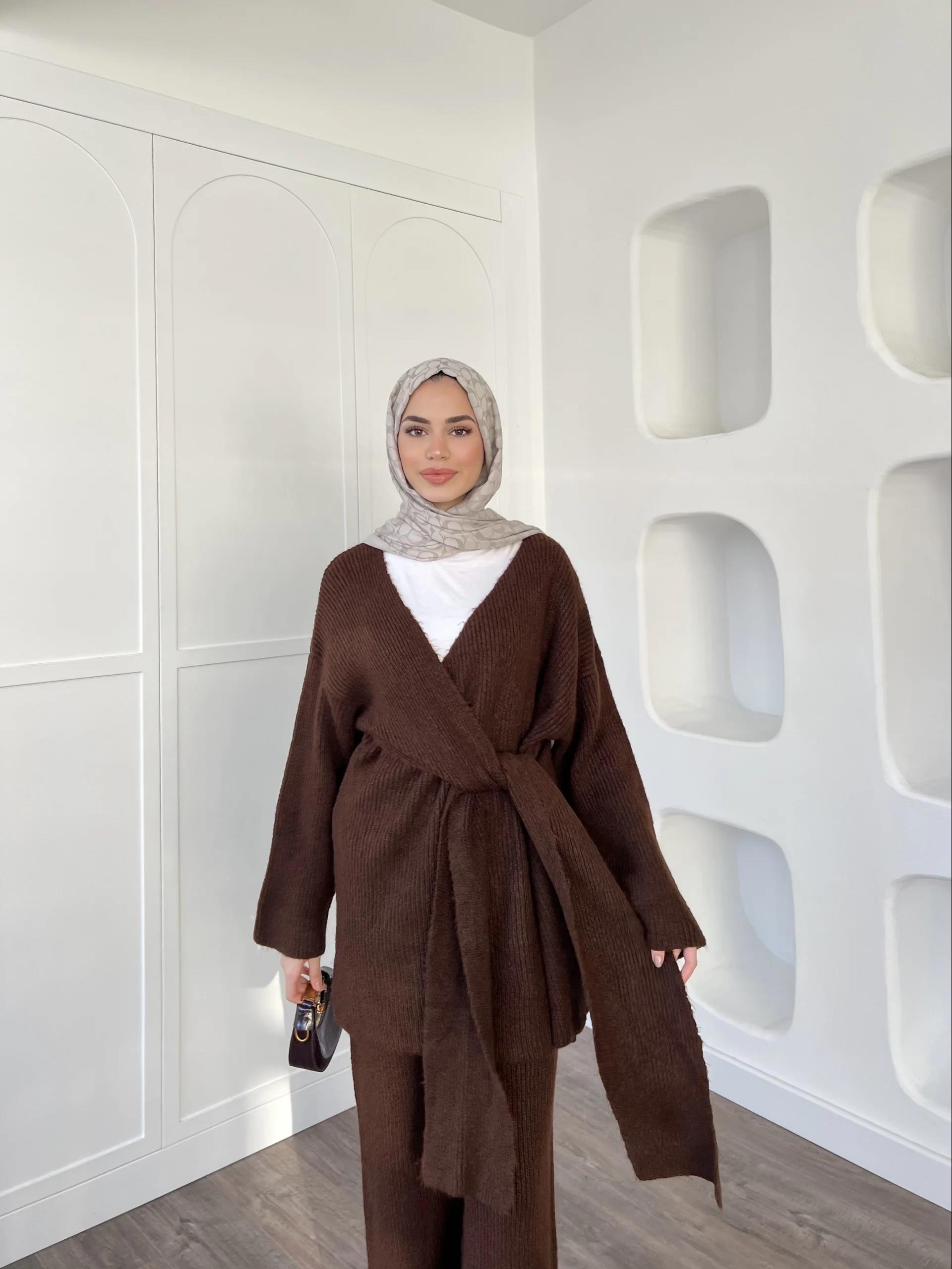 Esio Triko Takım - Kahve