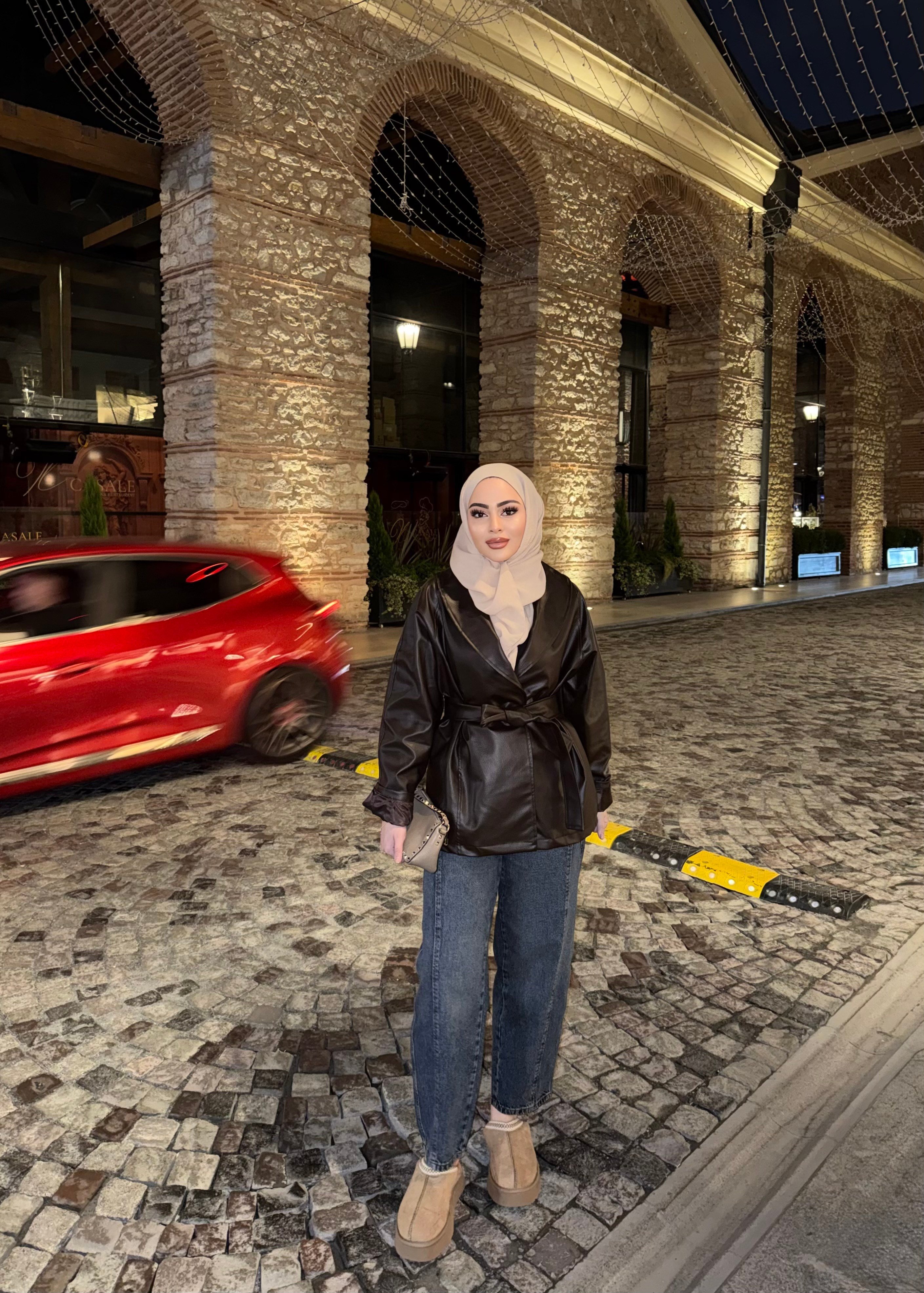 Gerna Deri Ceket - Kahve